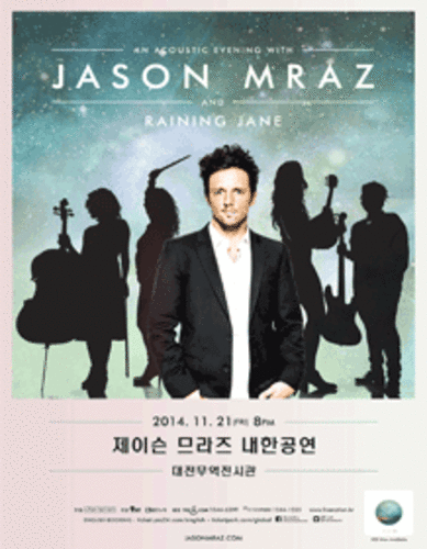 JASON MRAZ LIVE IN DAEJEON - AN ACOUSTIC EVENING WITH JASON MRAZ AND RAINING JANE